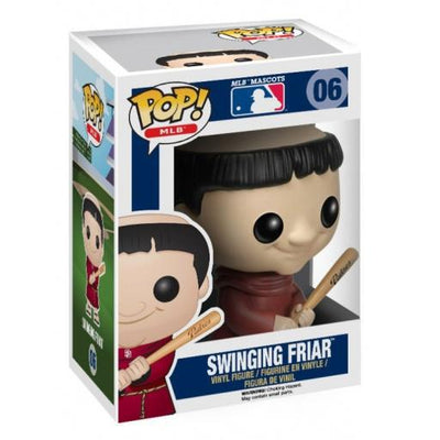 Pop MLB Mascots SD Padres Swinging Friar Vinyl Figure