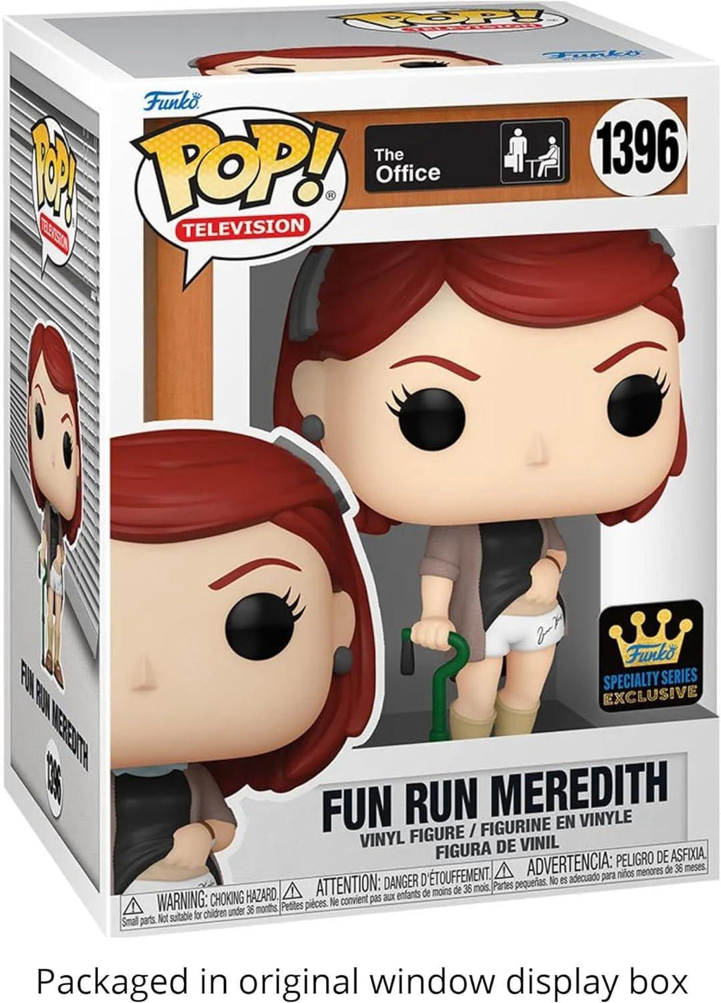 Pop Office Fun Run Meredith Vinyl Figure Specially Series #1396