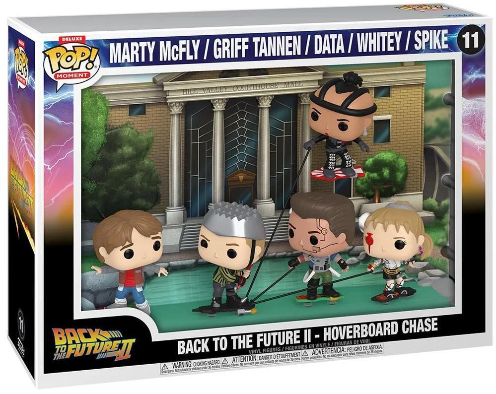 Pop Moment Back to the Future Part II Hoverboard Chase Vinyl Figure #11
