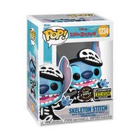 Pop Lilo & Stitch Skeleton Stitch Vinyl Figure EE Exclusive #1234