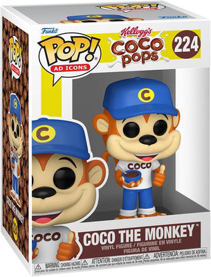 Pop Kellogg's Coco Pops Coco the Monkey Vinyl Figure #224