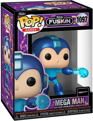 Pop Fusion Megaman Mega Man Vinyl Figure #1097
