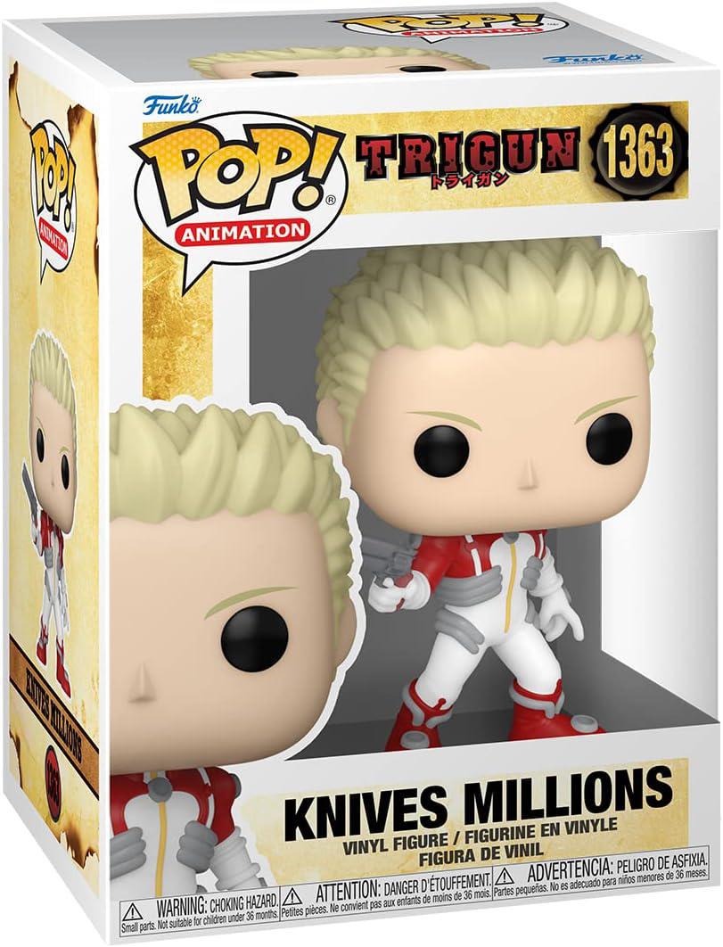 Pop Trigun Knives Millions Vinyl Figure #1353