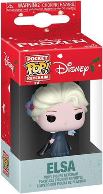 Pocket Pop Disney Princess Holiday Elsa Novelty Keychain