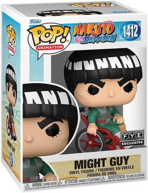 Pop Naruto Shippuden Might Guy in Wheelchair Vinyl Figure FYE Exclusive #1412