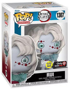 Pop Demon Slayer Rui GITD Vinyl Figure GameStop Exclusive #1307