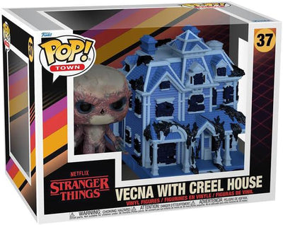 Pop Town Stranger Things Vecna with Creel House Vinyl Figure #37
