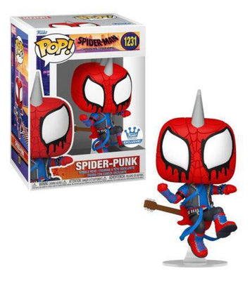 Pop Spider-Man Across the Spider-Verse Spider-Punk Vinyl Figure Funko Exclusive