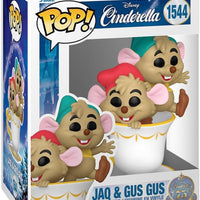 Pop Disney Cinderella's 75th Anniversary Jaq and Gus Gus Vinyl Figure #1544