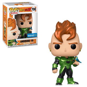 Pop Dragon Ball Z Android 16 Metallic Vinyl Figure #708