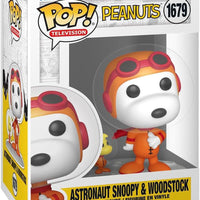 Pop Peanuts Astronaut Snoopy & Woodstock Vinyl Figure #1679