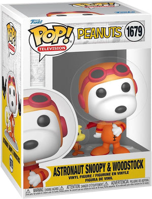 Pop Peanuts Astronaut Snoopy & Woodstock Vinyl Figure #1679