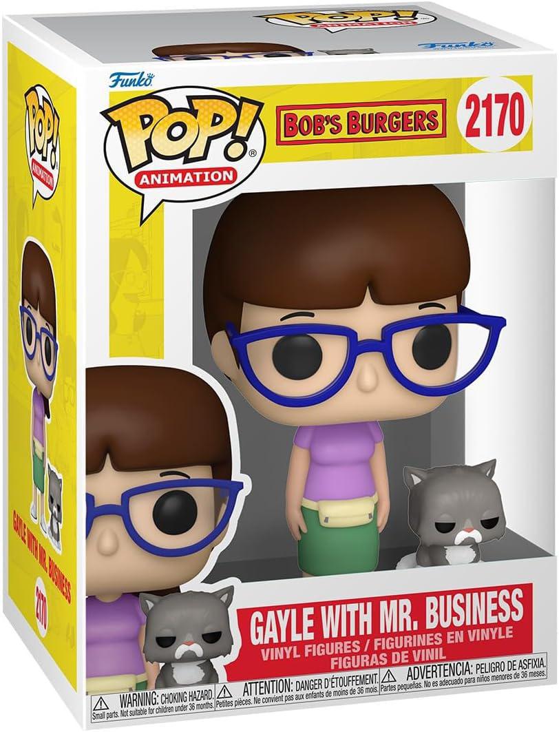Pop Bob's Burgers Gayle and Mr.Business Vinyl Figure #2170