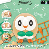 Pokemon 10 Rowlet Model Kit