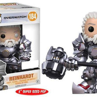 Pop Overwatch Reinhardt No Mask Vinyl Figure Best Buy Exclusive