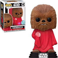 Pop Star Wars Chewbacca with Dress Flocked Vinyl Figure Special Edition #576