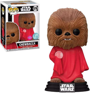 Pop Star Wars Chewbacca with Dress Flocked Vinyl Figure Special Edition #576