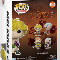 Pop Seven Deadly Sins Meliodas Demon Mode Vinyl Figure PX Exclusive #1344