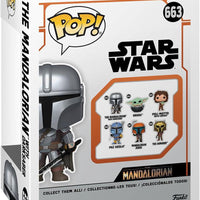 Pop Star Wars Mandalorian the Mandalorian with Darksaber Vinyl Figure #663