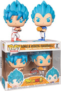 Pop Dragon Ball Super Goku & Vegeta Baseball Vinyl Figure 2-Pack BoxLunch Exclusive