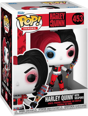 Pop DC Harley Quinn Harley Quinn with Weapons Vinyl Figure #453