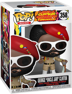 Pop George Clinton Parliament Funkadelic George "Uncle Jam" Clinton Vinyl Figure #358