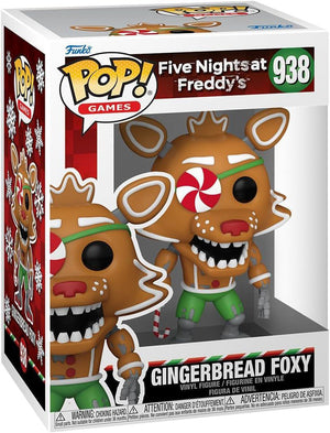 Pop Five Nights at Freddy's Holiday Gingerbread Foxy Vinyl Figure #938