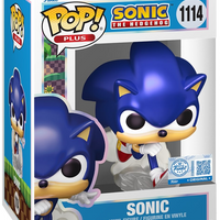 Pop Sonic the Hedgehog Sonic (Pearl) Vinyl Figure #1114