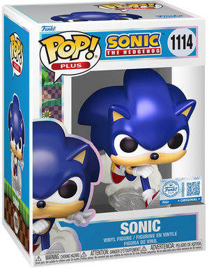 Pop Sonic the Hedgehog Sonic (Pearl) Vinyl Figure #1114