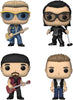 Pop U2 Zoo TV Adam/Bono/The Edge/Larry Vinyl Figure 4pk