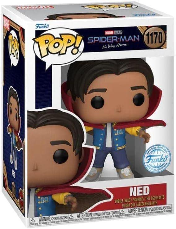 Pop Marvel Spider-Man No Way Home Ned with Cloak Vinyl Figure Special Edition #1170