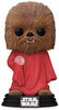 Pop Star Wars Chewbacca with Dress Flocked Vinyl Figure Special Edition #576