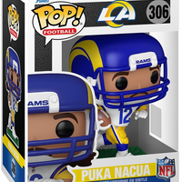 Pop NFL LA Rams Puka Nacua Vinyl Figure #306