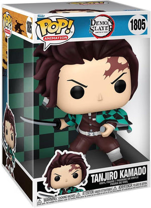 Pop Jumbo Demon Slayer Tanjiro Vinyl Figure #1805