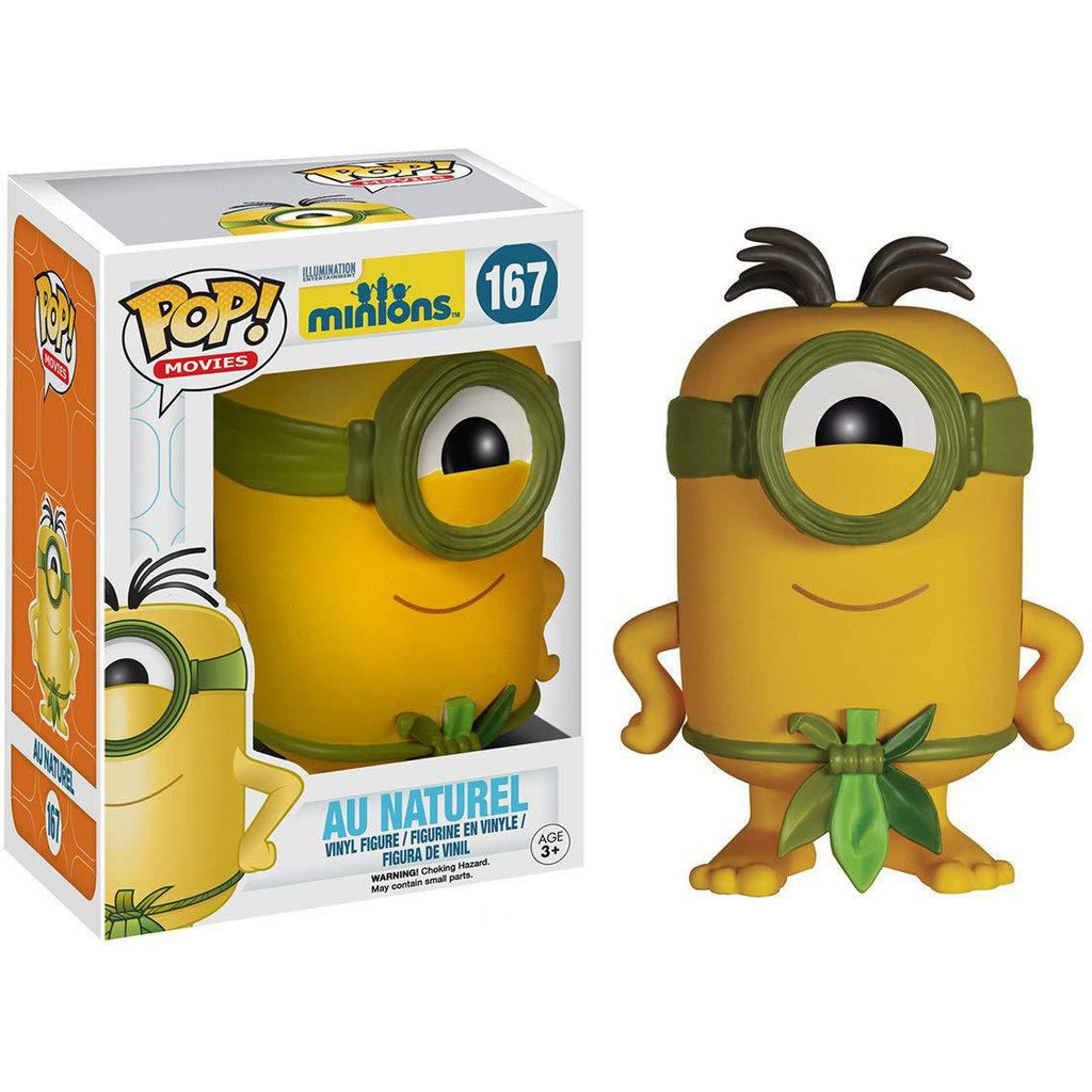 Pop Minions Au Naturel Vinyl Figure