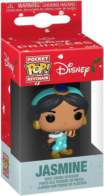 Pocket Pop Disney Princess Holiday Jasmine Novelty Keychain