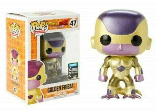 Pop Dragon Ball Z Golden Frieza Vinyl Figure 2015 Summer Convention Exclusive