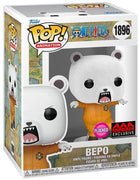 Pop One Piece Bepo Flocked Viinyl Figure AAA Anime Exclusive #1896