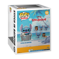 Pop Lilo & Stitch Stitch in Bathtub Vinyl Figure 6" Hot Topic Expo Exclusive #1252