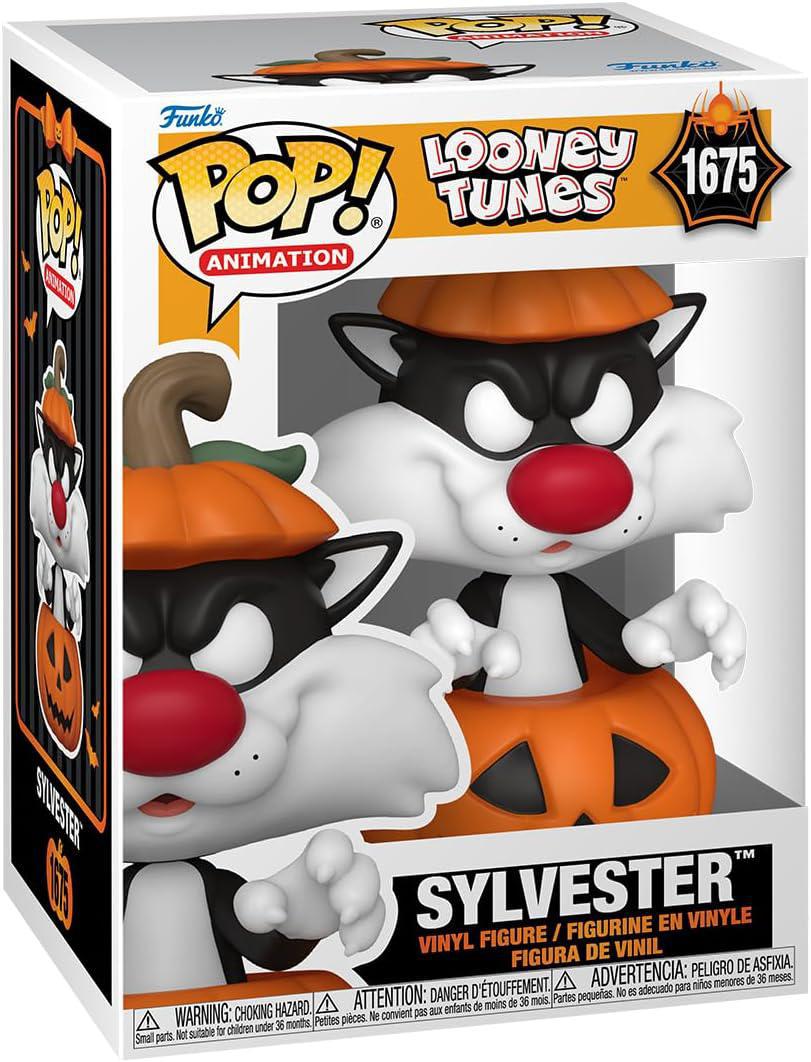 Pop Looney Tunes Halloween Sylvester in Pumpkin Vinyl Figure #1675