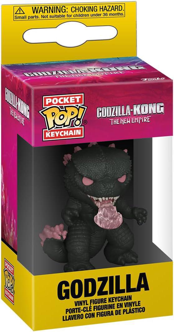 Pocket Pop Godzillla x Kong the New Empire Godzilla Vinyl Keychain