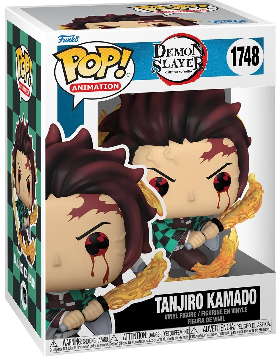 Pop Demon Slayer Tanjiro (Sun Breathing) Vinyl Figure #1748