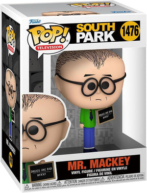 Pop South Park Mr. Mackey with Sign Vinyl Figure #1476