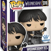 Pop Wednesday Wednesday with Cello Vinyl Figure Funko Exclusive #1310