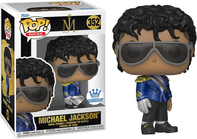 Pop MJ 1984 Grammys Michael Jackson Diamond Glitter Vinyl Figure Shop Exclusive #352