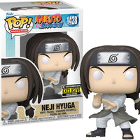 Pop Naruto Shippuden Neji Hyuga Vinyl Figure EE Exclusive #1428