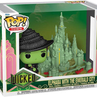 Pop Town Wicked Elphaba with the Emerald City Vinyl Figure #44