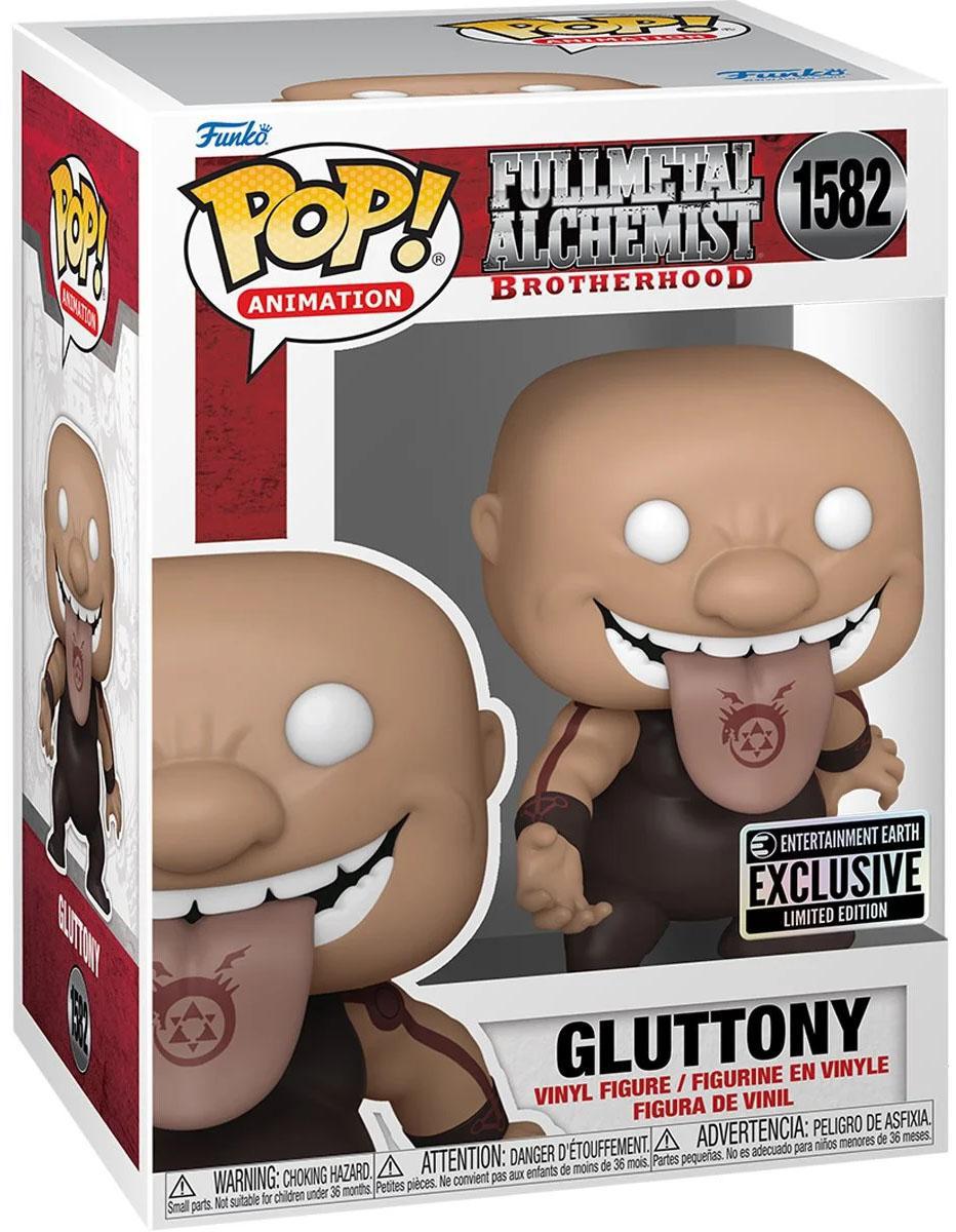 Pop Fullmetal Alchemist Brotherhood Gluttony Vinyl Figure EE Exclusive #1582