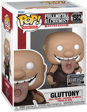 Pop Fullmetal Alchemist Brotherhood Gluttony Vinyl Figure EE Exclusive #1582