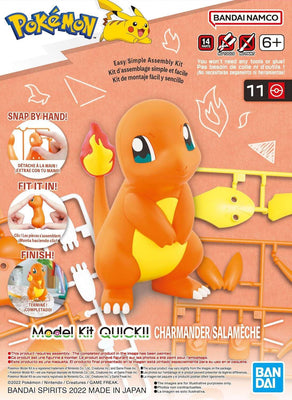Pokemon #11 Charmander Model Kit